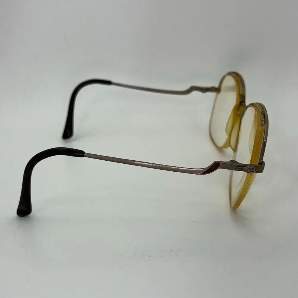 Vintage Heavy Chris Evert Lloyd Oversized Eyeglasses 135‎ mm